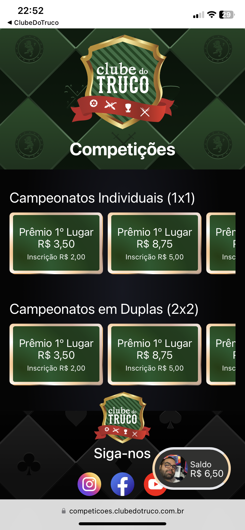 Competições